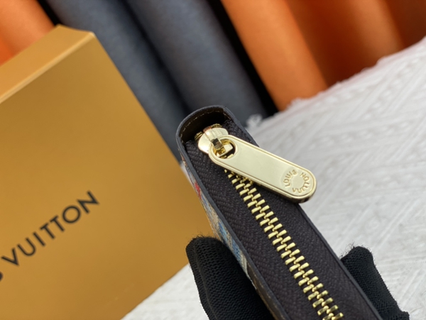 LVコピーウォレット細部ディテール